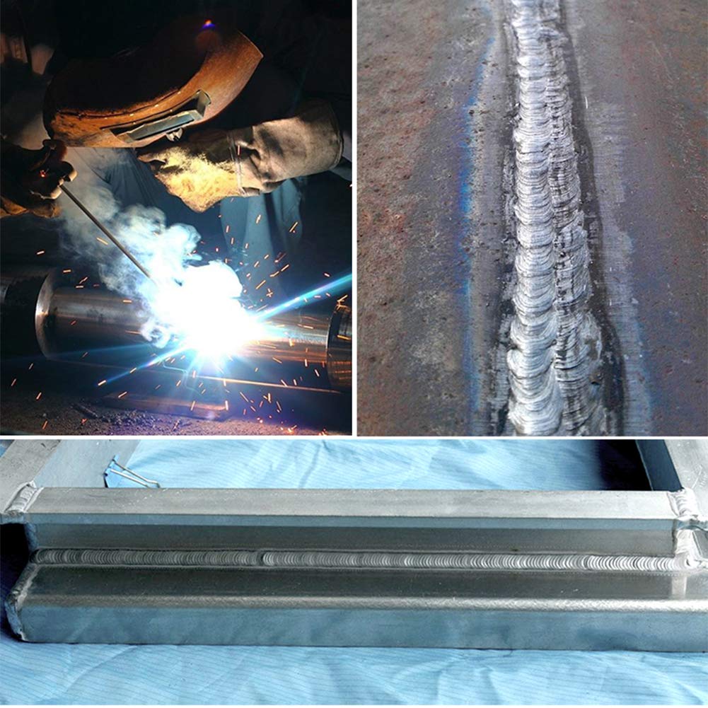 Electrodos De Soldadura, 2,5 * 300 Mm De Diámetro, Pequeño Chapoteo Escoria Fácil De Eliminar Ajustar El Empuje Arco Caliente Apto para Soldadores,3.2(2.7kg)