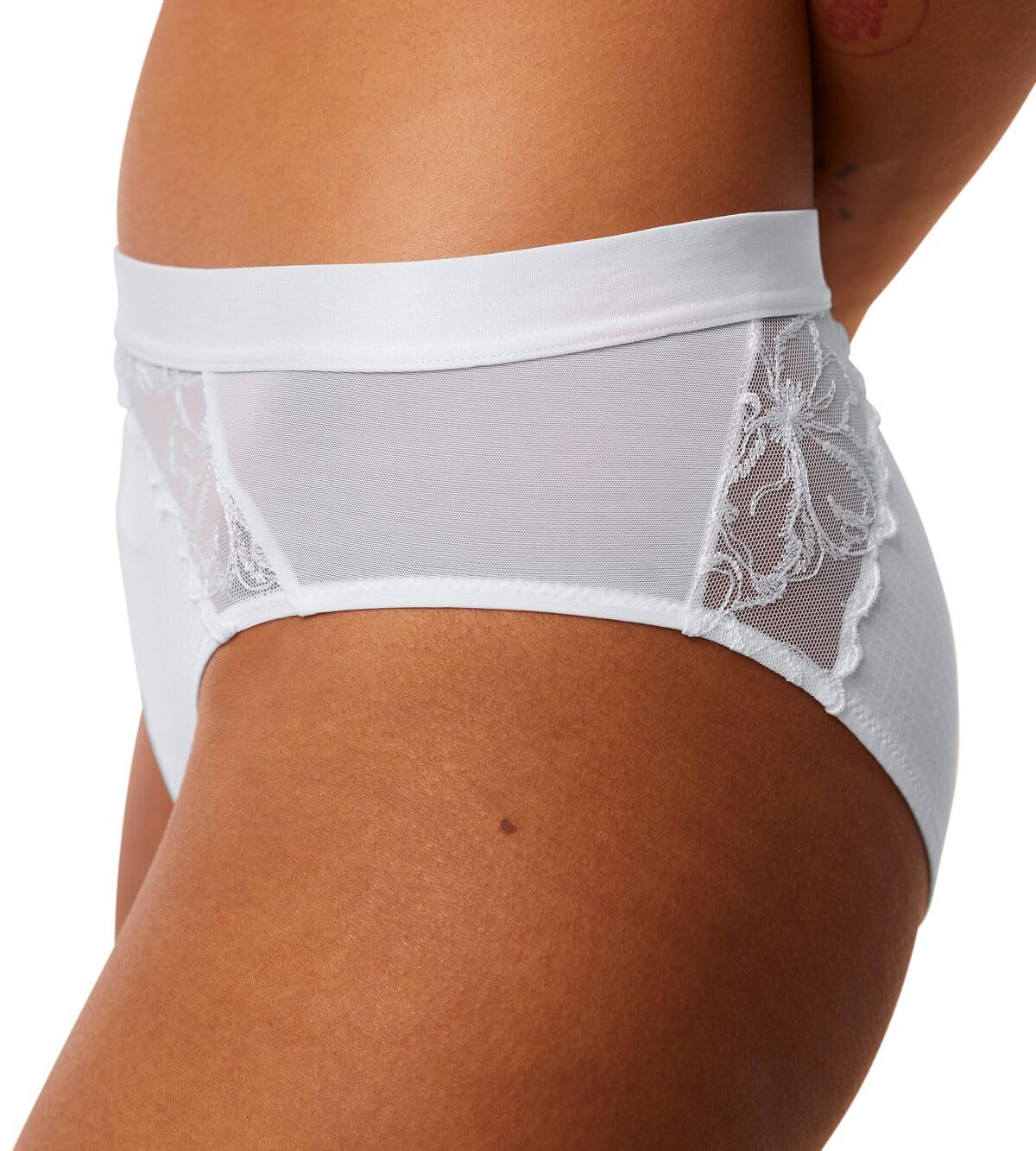 Triumph Women's Wild Azalea Florale Tai Underwear, White, Model 10219865