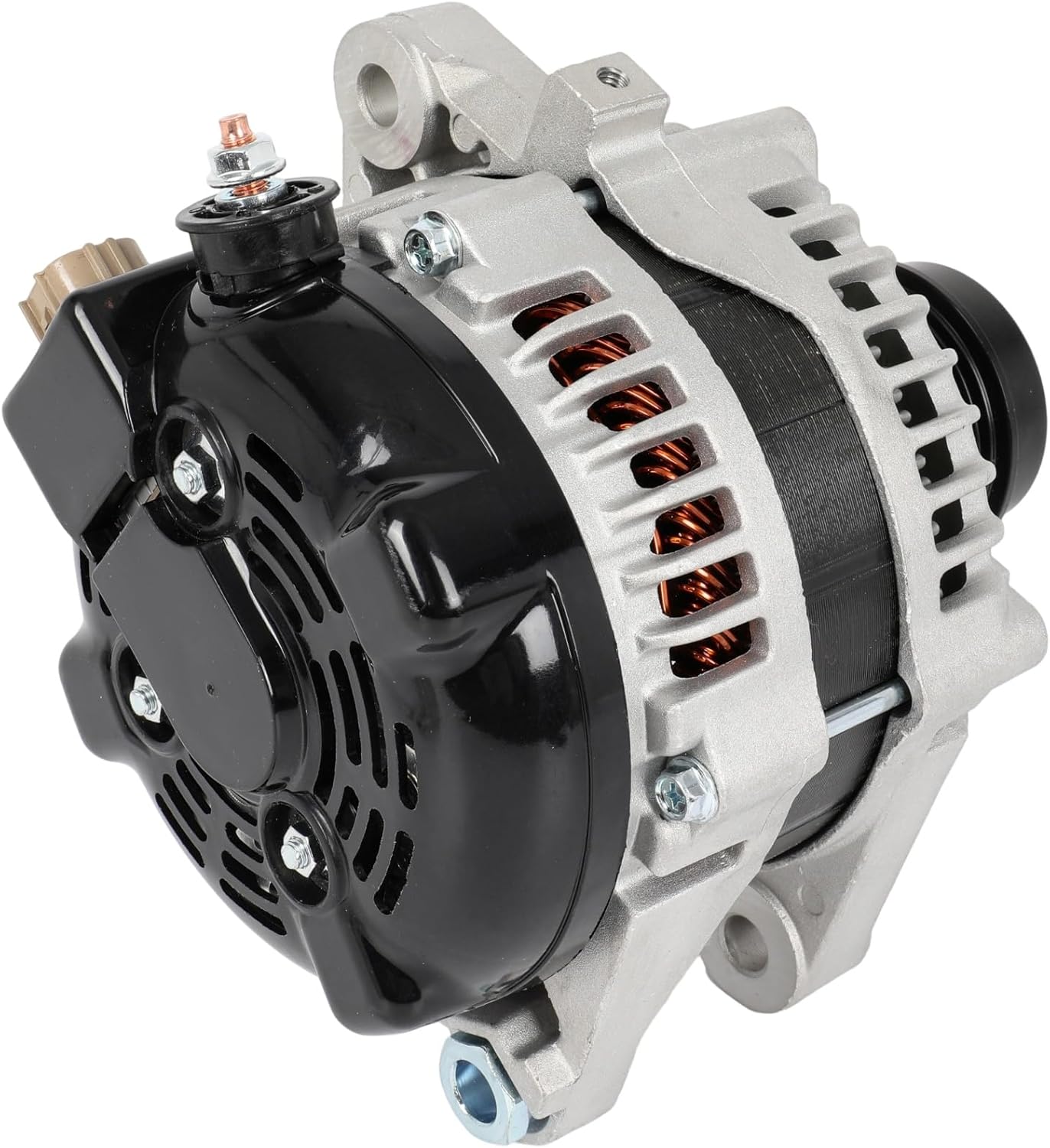 cciyu Alternator 2100811 Replacement 2006-2009 for Toyota for Hiace Base 2.7L Replace for 2100811, 104210-4280, 1042104280, 22321|27060-75350, 2706075350