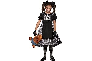 Rubie's Child's Forum Dark Rag Doll Costume, Medium