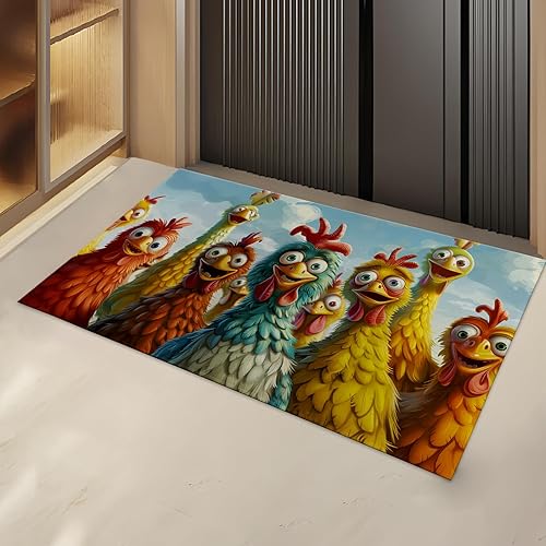 Miniatura 13 de Route 66 - Tapete retro para puerta de interior de automóvil, tapete para entrada, sala de estar o baño, antideslizante, vintage, clásico, tapete