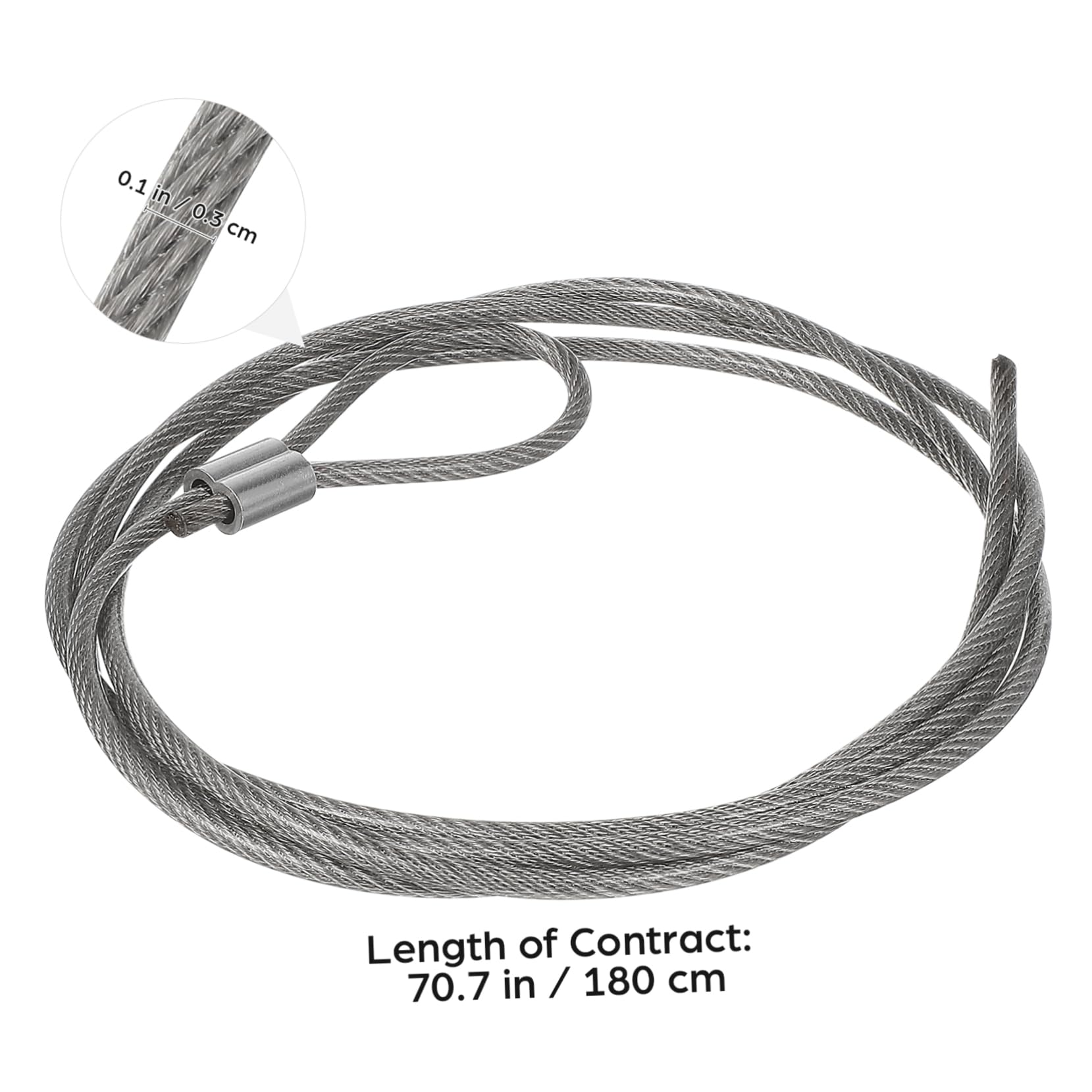 BRIGHTFUFU Basketball Net Replacement String Basketball Hoop Cable Threading Wire for Hoop Net