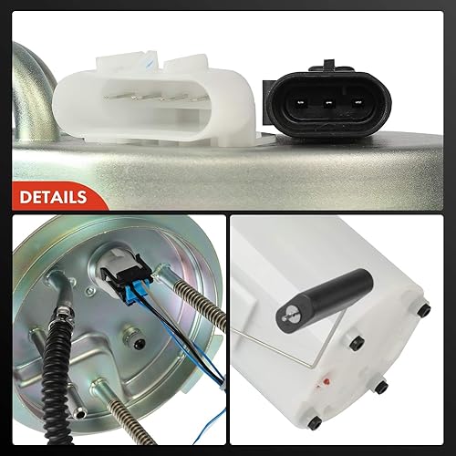 Miniatura 8 de A-Premium Conjunto de módulo de bomba de combustible eléctrica con sensor de presión compatible con Chevrolet Tahoe y GMC Yukon, 2005 2006 2007, V8