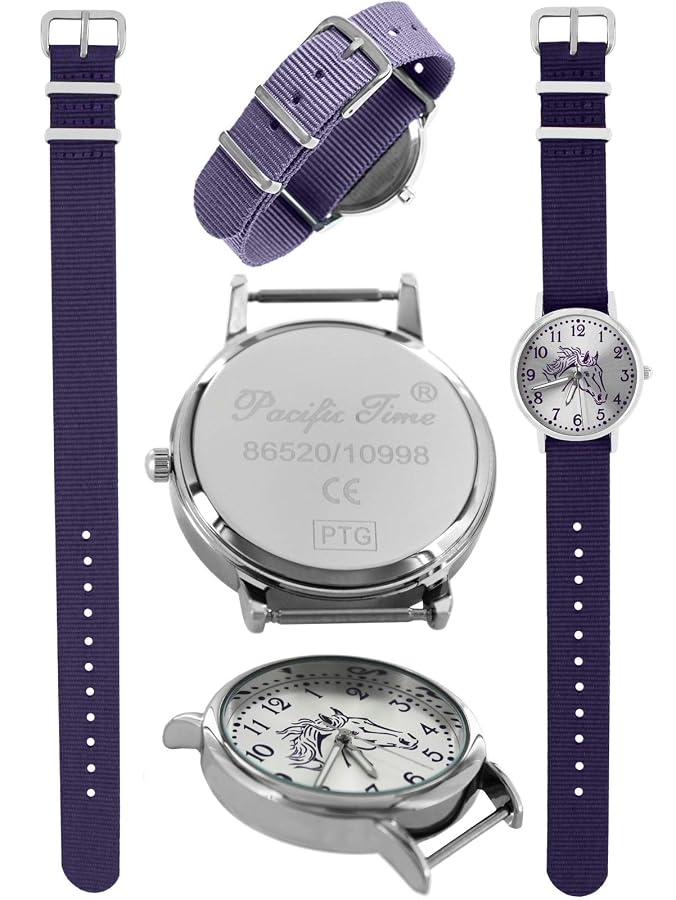Orologio Da Polso Verde Per Bambini Con Numeri E Animali Della Jungla Koala 3d 4260510493426