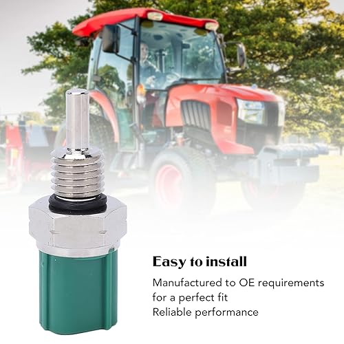 Miniatura 4 de Oumefar Sensor de temperatura del agua, 0.472 in0.47 pulgadas de rosca de acero de aleación de sensor de temperatura del agua resiste el clima y