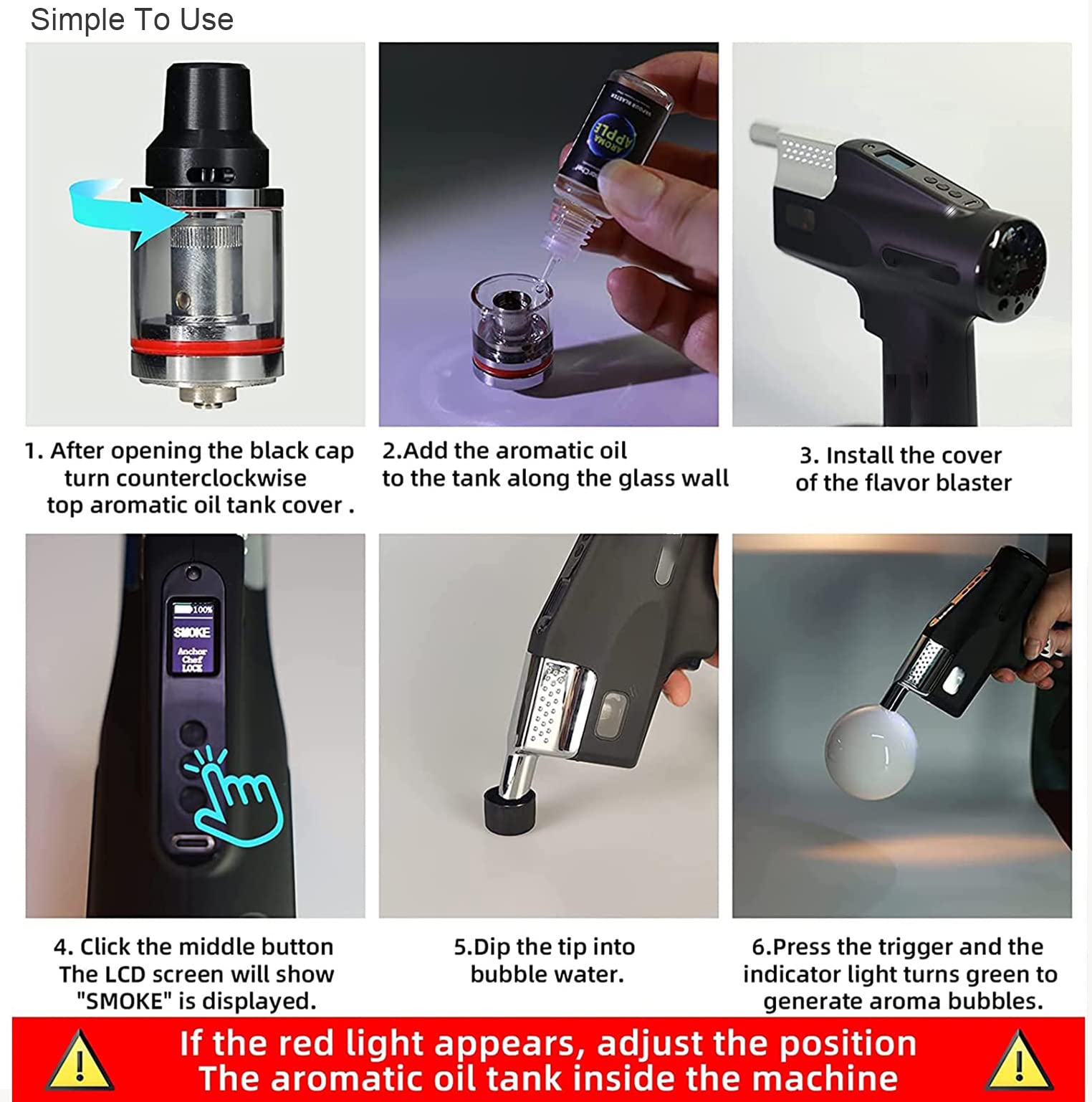 Pistolet do zaparzacza dymu, zasilany przez USB, ręczny wędzarnia do żywności, generator zimnego dymu do serów, łososia, kiełbasy, mięsa i koktajli