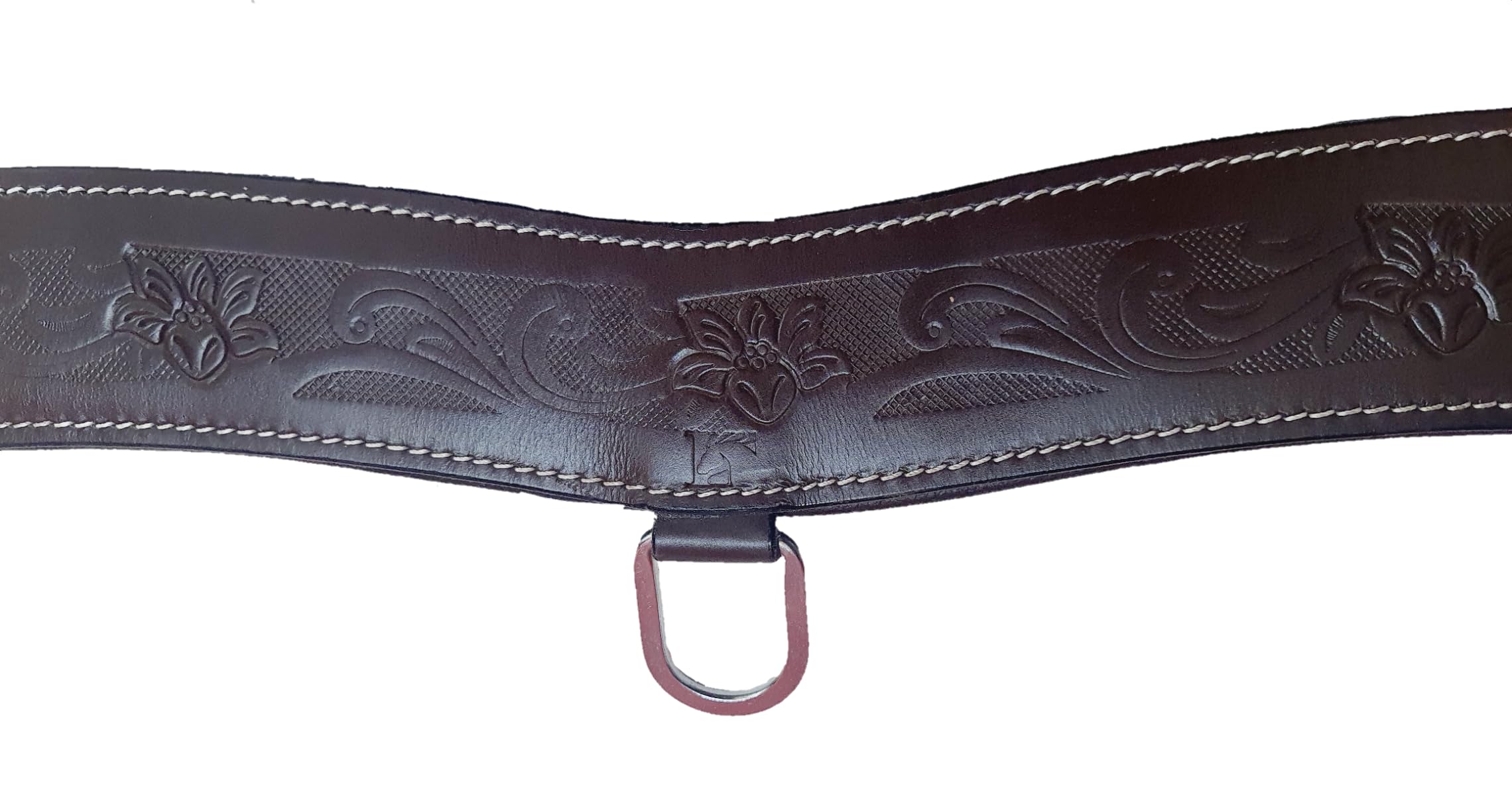 Collier Poitrine En Cuir Tory Pour Cheval - Largeur 1 1/4 - Fins Laiton