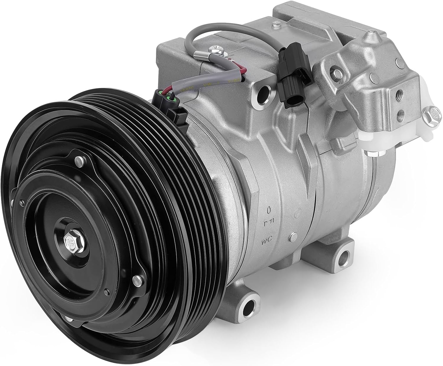 Air Conditioner AC Compressor Compatible with Acura MDX 2007-2013, ZDX 2010-2013 & Honda Odyssey 2008-2017, Pilot 2008-2015, Ridgeline 2009-2014, w/One Plug, Replacement for AC System