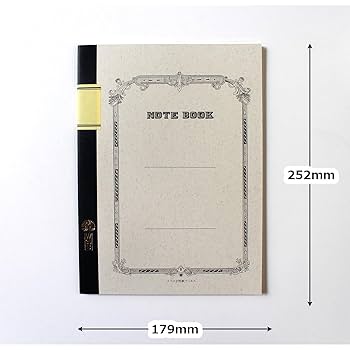 【⑤】　ノート Amazon | ツバメノート ノート B5 横罫 8mm×28行 30枚 W3001 5冊