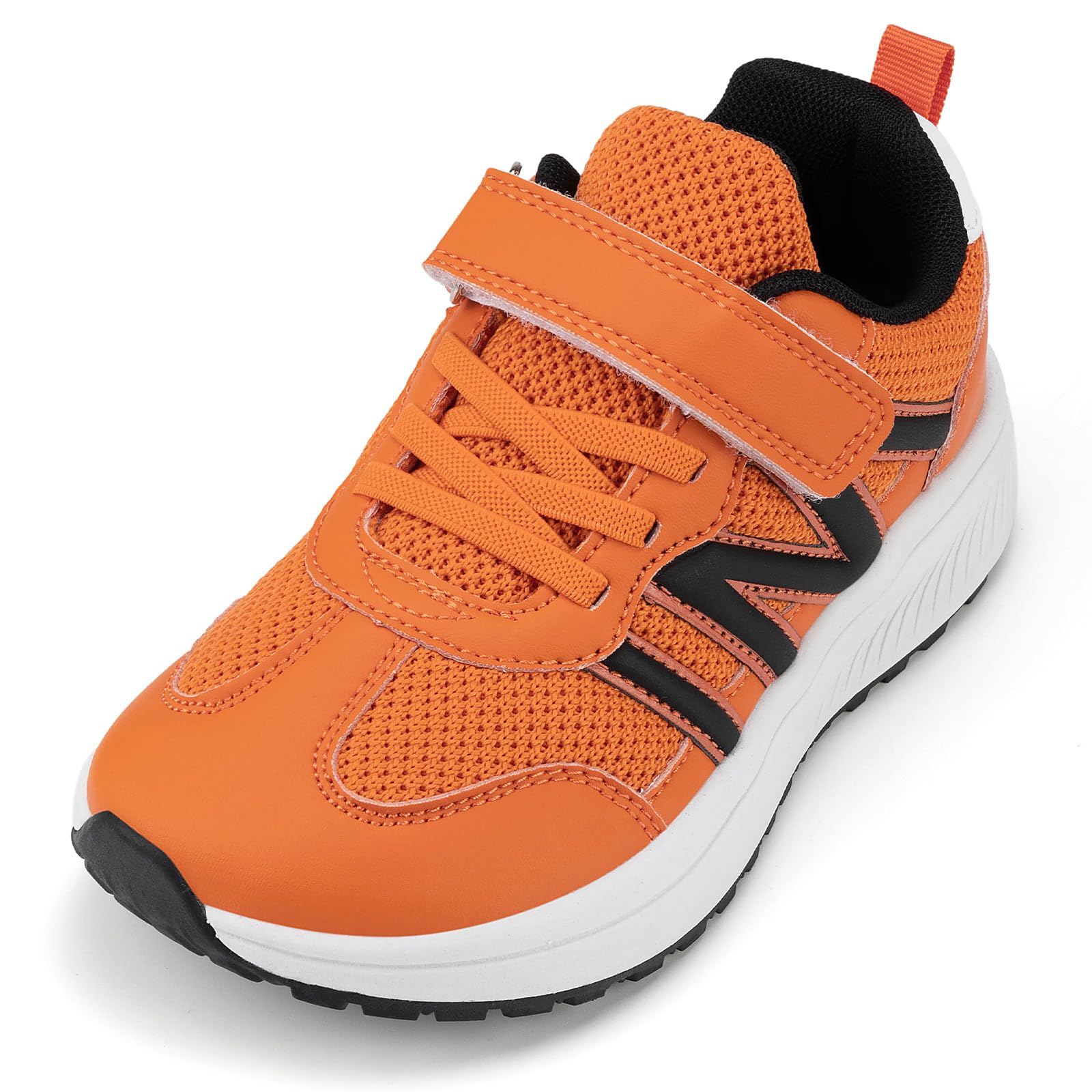 Geococcyx Kinder Turnschuhe mit breiter Zehenbox, rutschfeste Sneaker für Jungen Mädchen Gr.26-36 EU