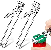 Vista 1 de Abrelatas de acero inoxidable multifuncional ajustable, nuevo abrelatas de acero inoxidable ajustable, abrelatas de acero inoxidable, abridor manual