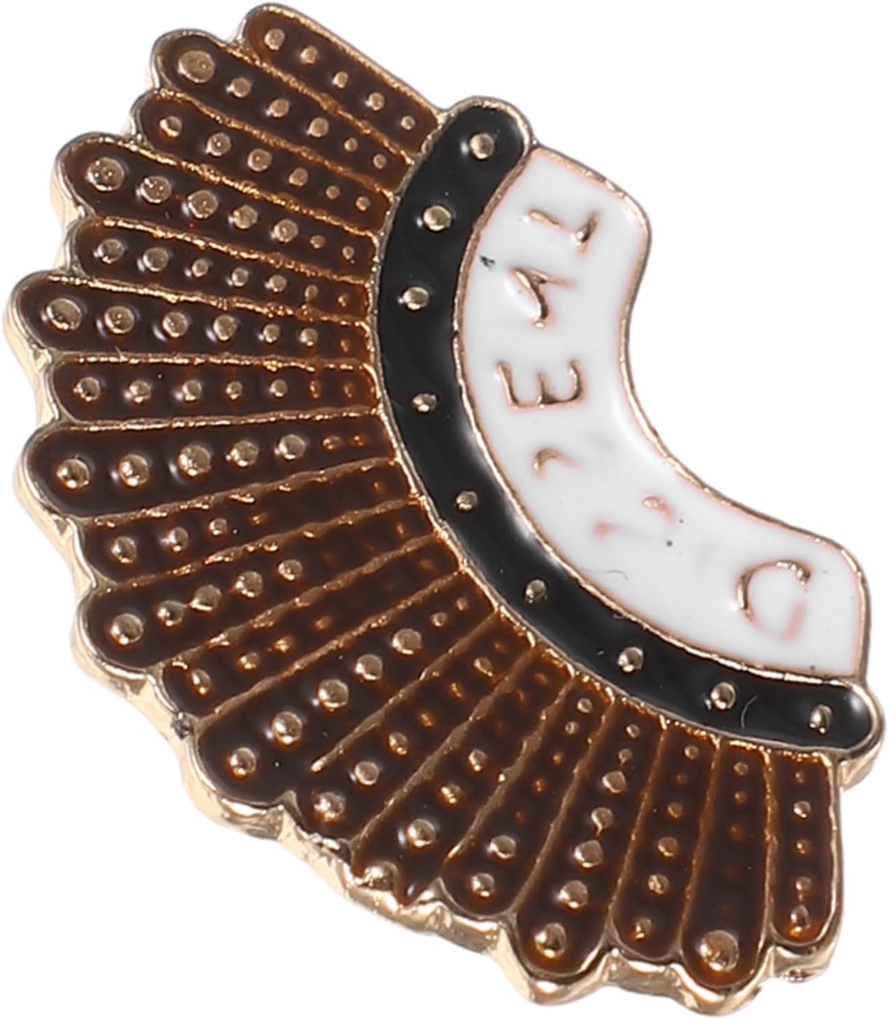 Alloy Enamel Brooch Shirt Collar Pin for Festival Gathering Decor