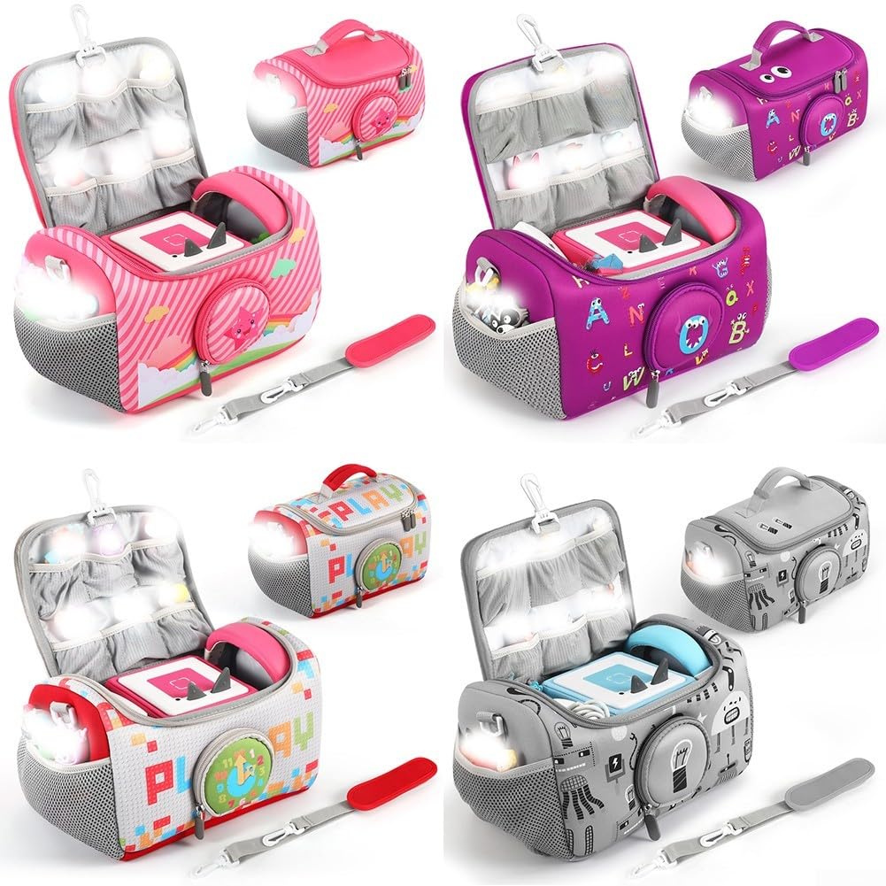 Étui de transport pour kit de démarrage Toniebox, sac de rangement pour lecteur audio Toniebox, boîte de transport pour accessoires Toniebox, sac de transport pour lecteur audio Toniebox et écoute