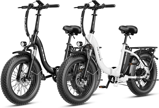 Heybike Ranger 2.0 Folding Electric Bike for Adults, 1400W Peak Motor Ebike