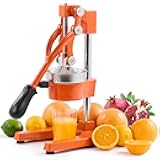 CO-Z Hand Press Juicer Machine, Manual Orange Juicer and Professional Citrus Juicer for Orange Juice Pom Lime Lemon Juice, Commercial Lemon Squeezer, Easy to Clean, Orange