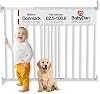BabyDan Copenhagen, 62.5-106.8 cm, Extendable Stair GateBaby GateSafety Gate, Metal, White, Made in Denmark - Pet GateDog gate