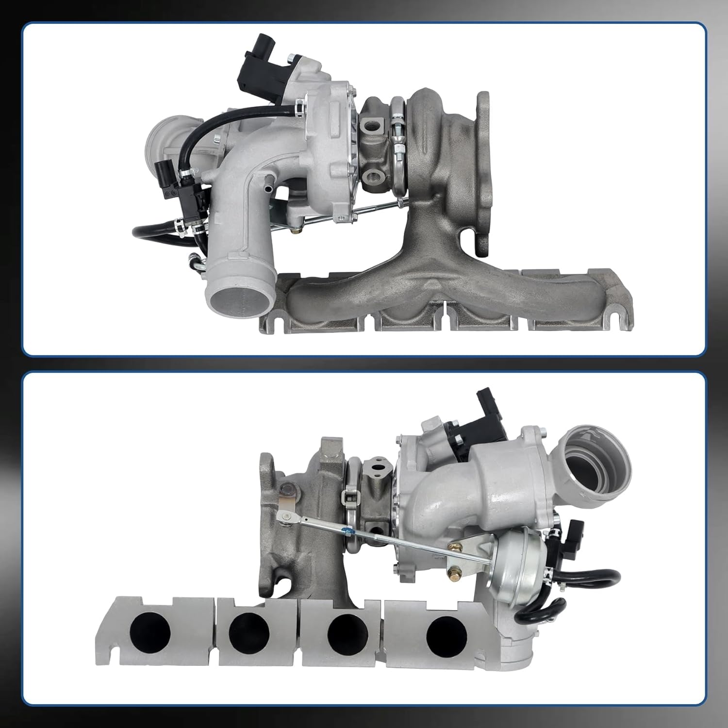 WFLNHB Turbo Turbocharger Replacement for A3 Q3 Quattro Passat Golf CC 2.0 53039880290 06J145701T