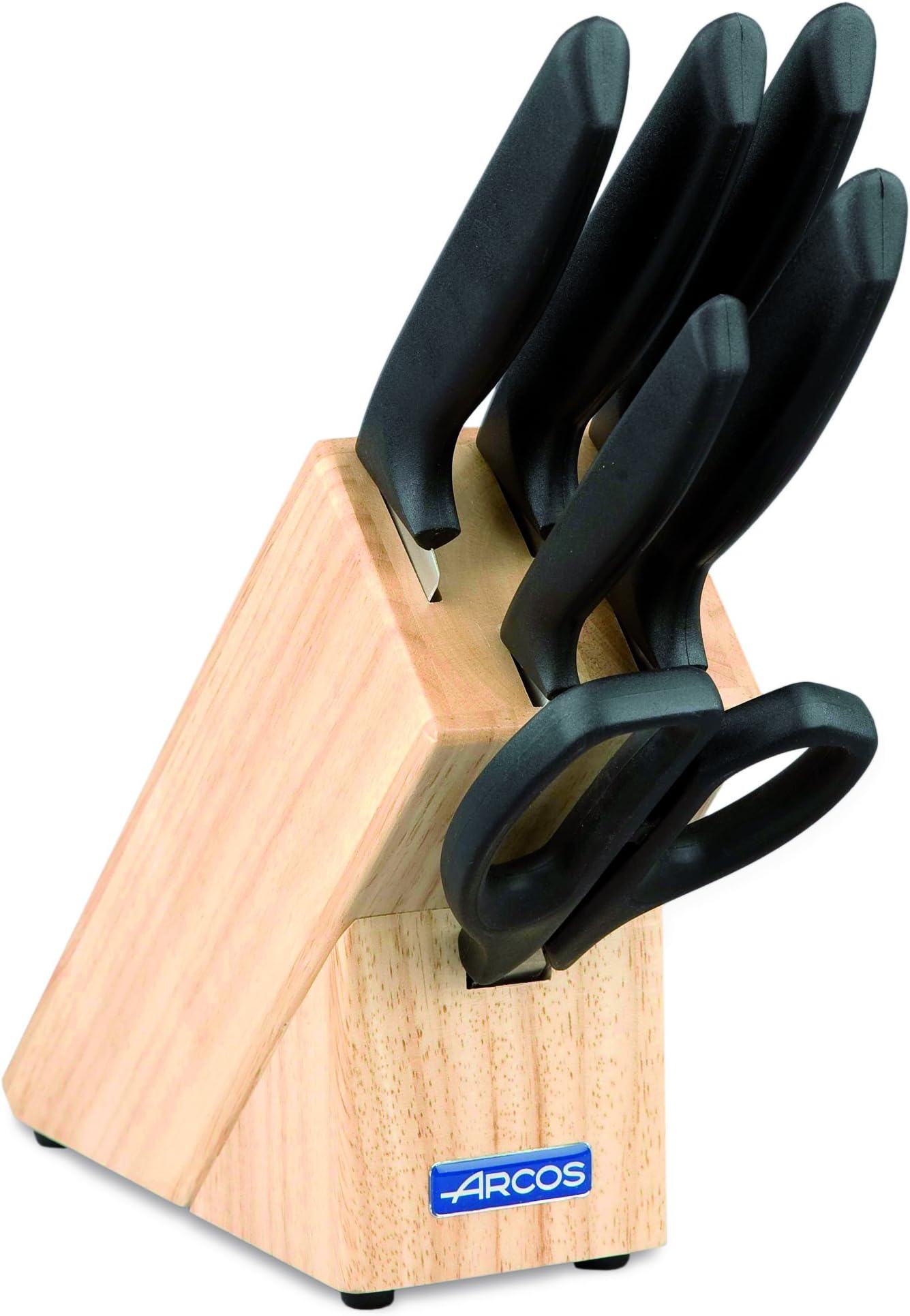 Arcos Niza 7 Pcs Knife Ham Block Set