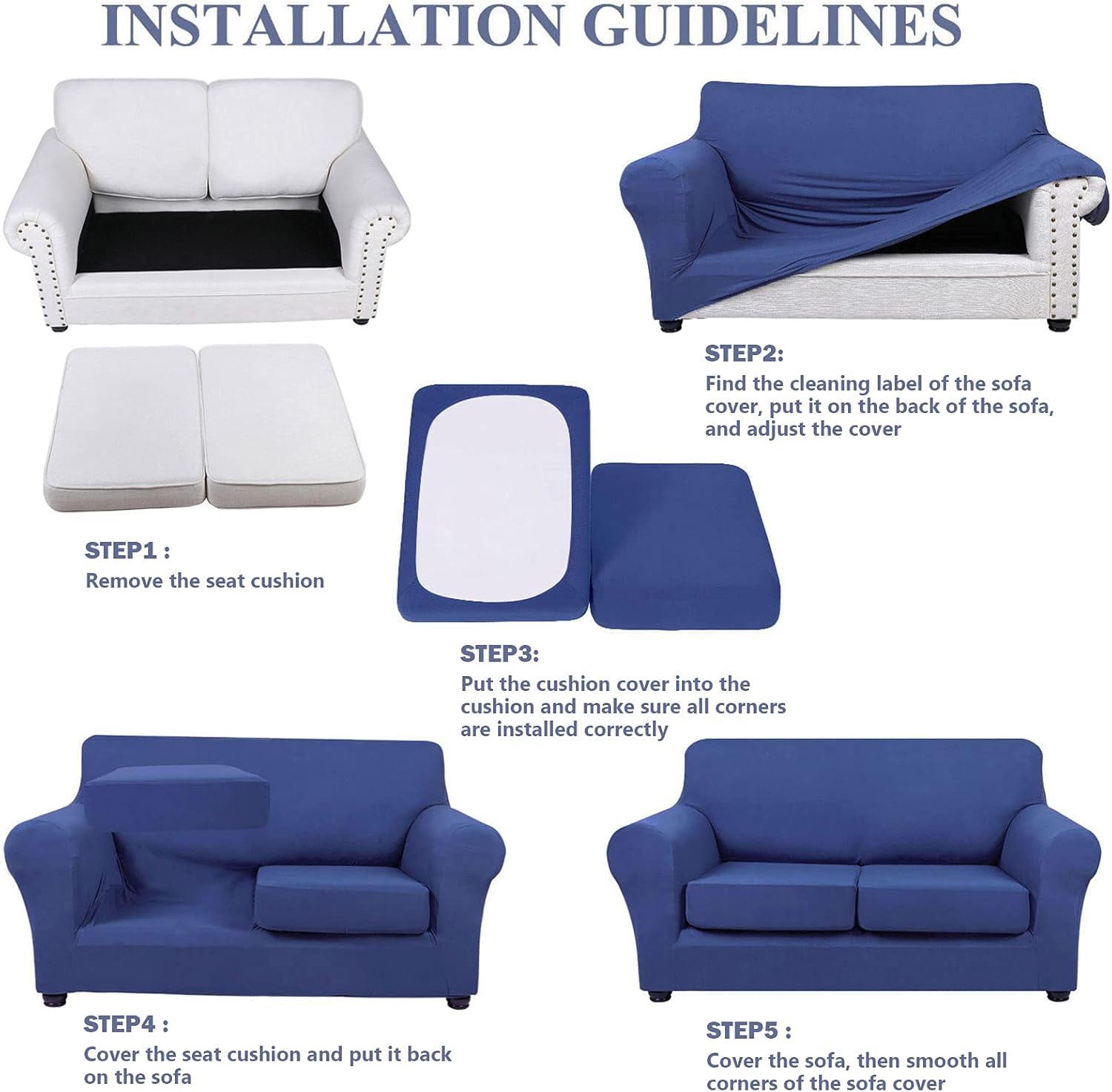 Buy Hyha 2 Piece Stretch Chair Covers For Living Room Soft Armchair Slipcovers For Separate Cushion Covers Buy Hyha 2 Piece Stretch Chair Covers For Living Room Soft Armchair Slipcovers For Separate Cushion Covers