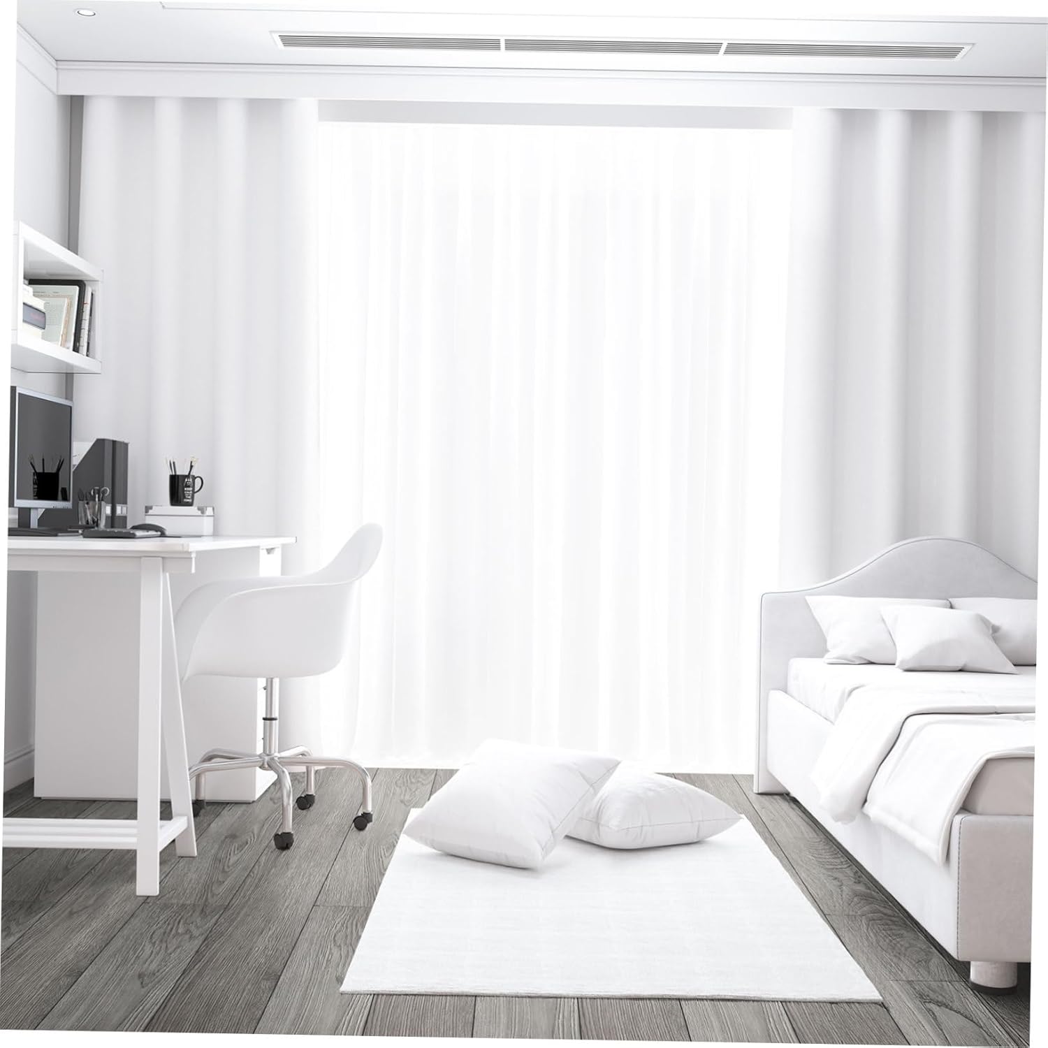 Sticky Floor 36pcs Self Stick Floor Tile Adhesive Flooring Tiles for Office Walls