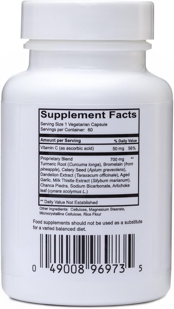 Gout and You NutriGout Plus Uric Acid Support, 750 mg, 60 Capsules