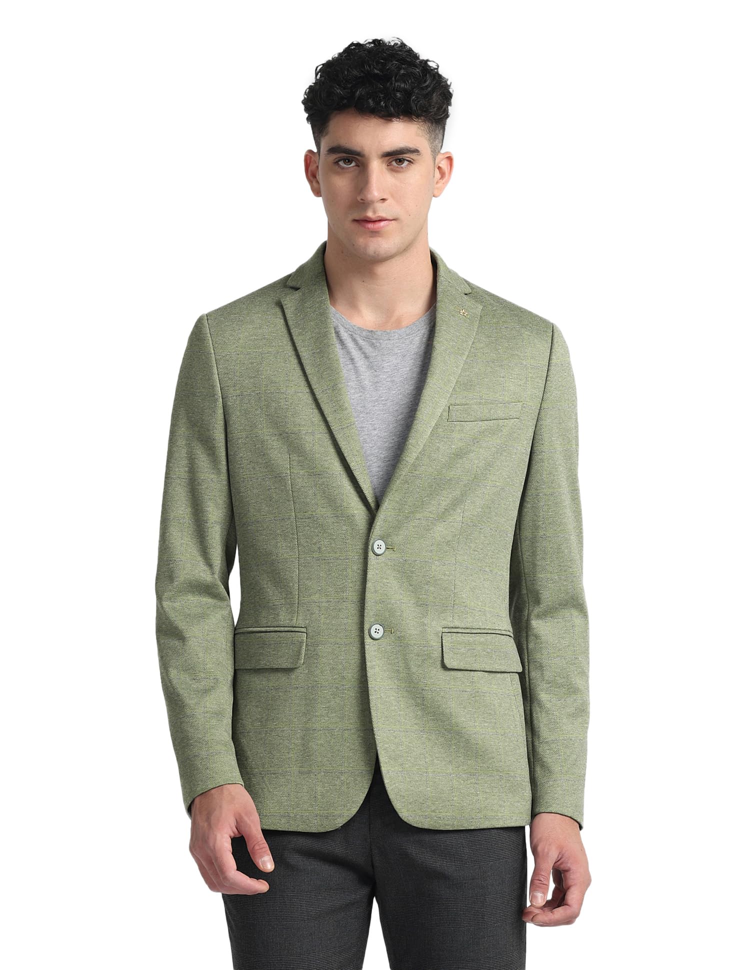 arrow Men's Single Breasted Regular Blazer-picture-19