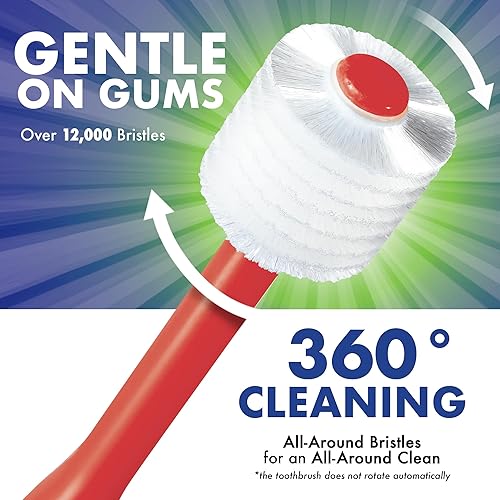 Miniatura 4 de Brilliant Oral Care - Cepillo de dientes para niños con cerdas suaves y cabeza redonda, para un niño aprobado, fácil de usar, boca limpia, de 5 a 9