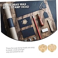 Vista 3 de 10 Pcs Christmas Seal Stamp Wedding Invites Letter Stamps Wedding Stamps Wedding Invitation Wax Stamp Bee Wax Seal Stamp DIY Stamps Sealing Stamp