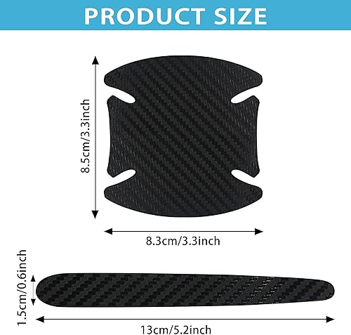 Miniatura 2 de 16 protectores contra arañazos para manija de puerta de automóvil, almohadilla protectora de pintura para manija de puerta de automóvil, calcomanía