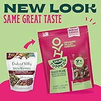 Vista 3 de Orchard Valley Harvest Salad Toppers - Nueces pecanas glaseadas con arándanos endulzados y pepitas asadas, 3.5 onzas (paquete de 6) bolsa