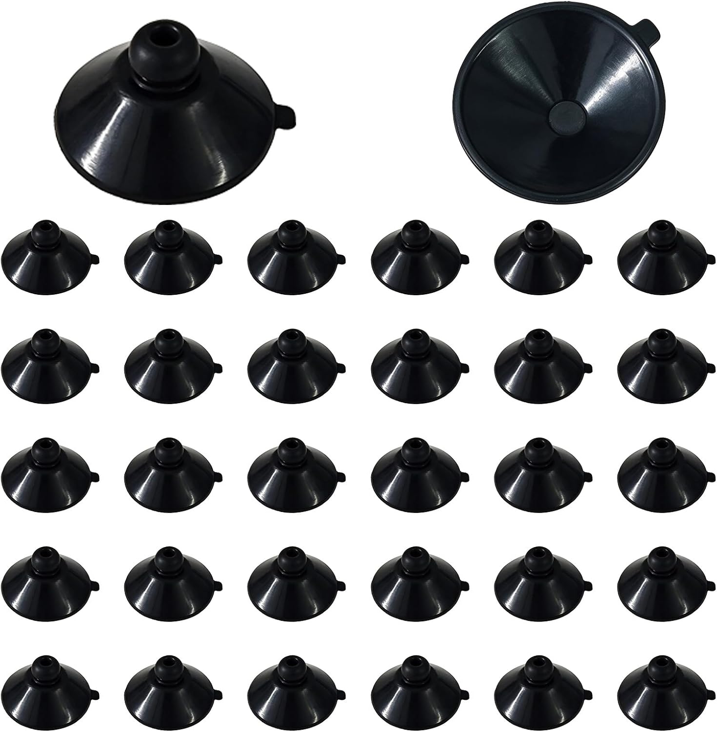 Fish Tank Suction Cup Clips,30 Pack Rubber Holders for Airline Tubing