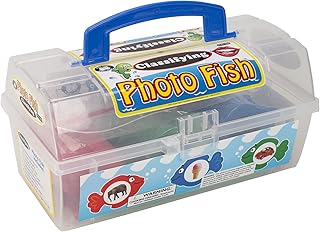 Super Duper Publications | Classifying Photo Fish- Transportation, Clothing, Animals, Food, and Around The Home Vocabulary Magnetic Game | Educational Materials for Children