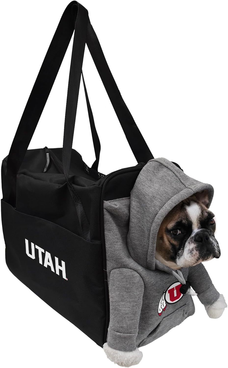 Littlearth NCAA Furry Fan Pet Carrier Utah Utes