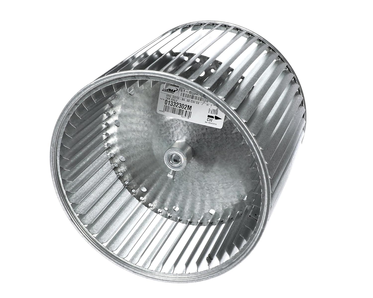 York Wheel,Blower,10 X 9,Cw,0.50