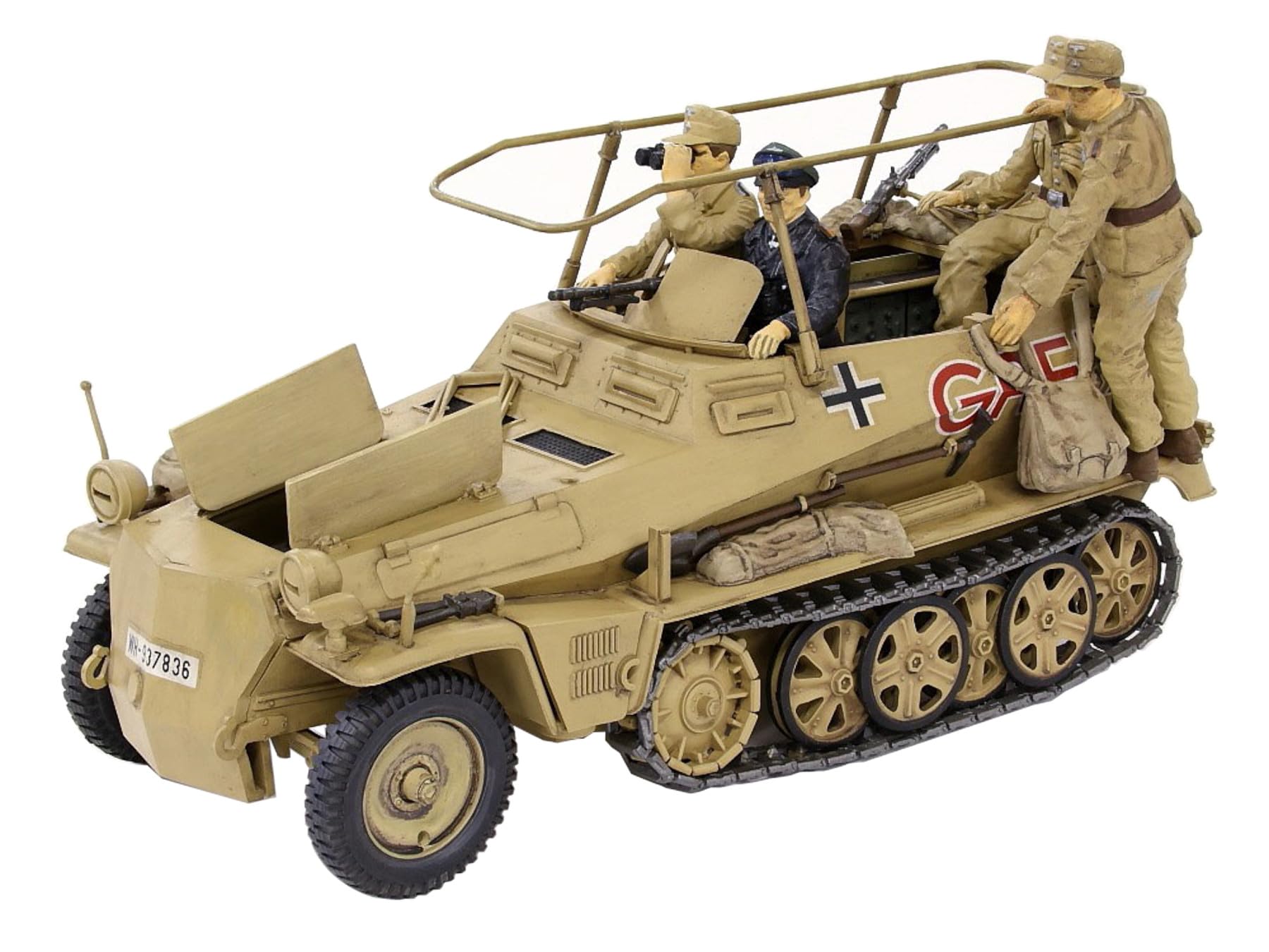 【未組立】TAMIYA製 戦車プラモデル 3点セット Amazon | タミヤ 1/35 ミリタリーミニチュアシリーズ No.113 ドイツ Sd
