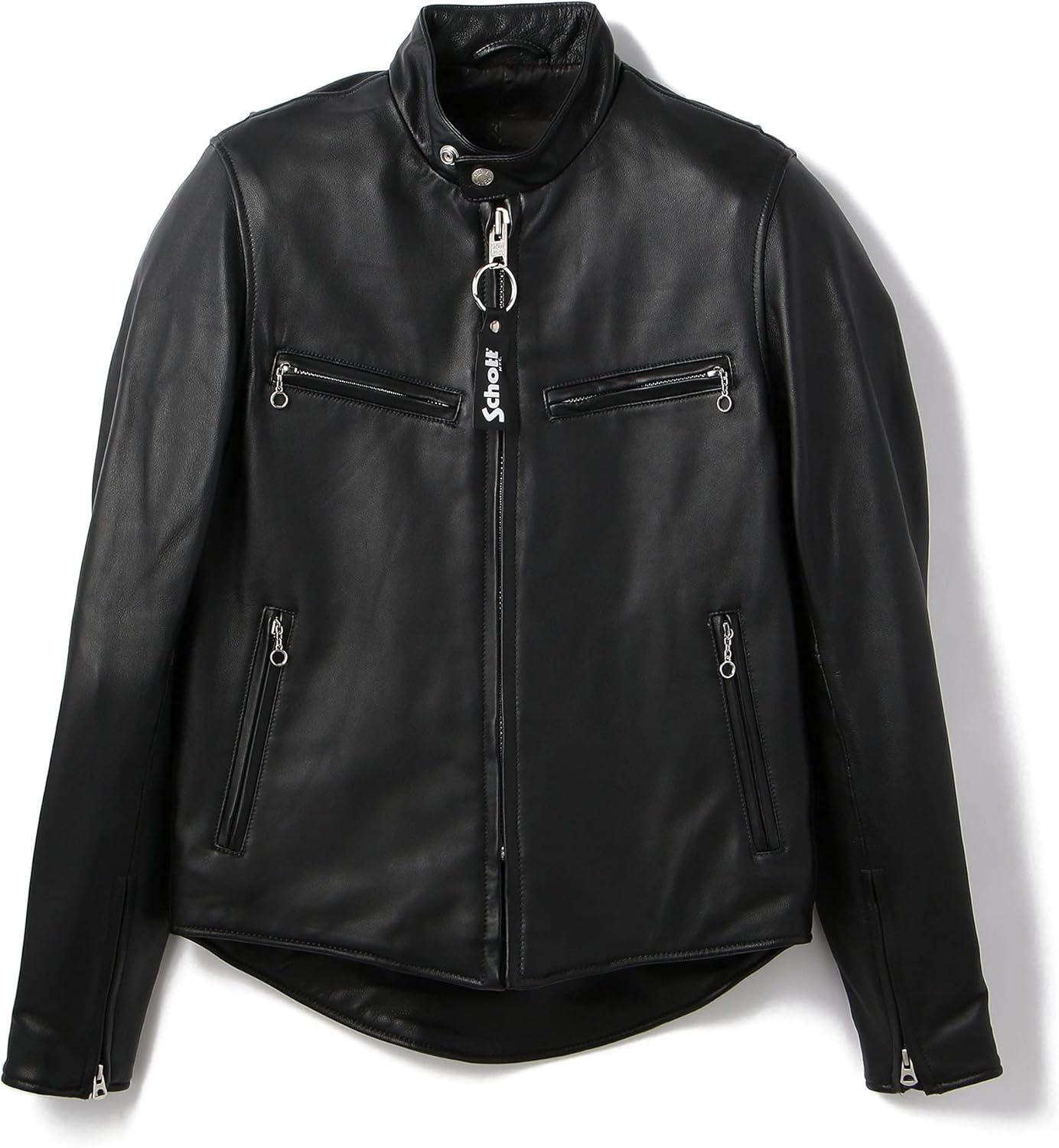 Schott NYC] [ショット] RIDING LAMB LEATHER CAFE RACER ラムレザー 