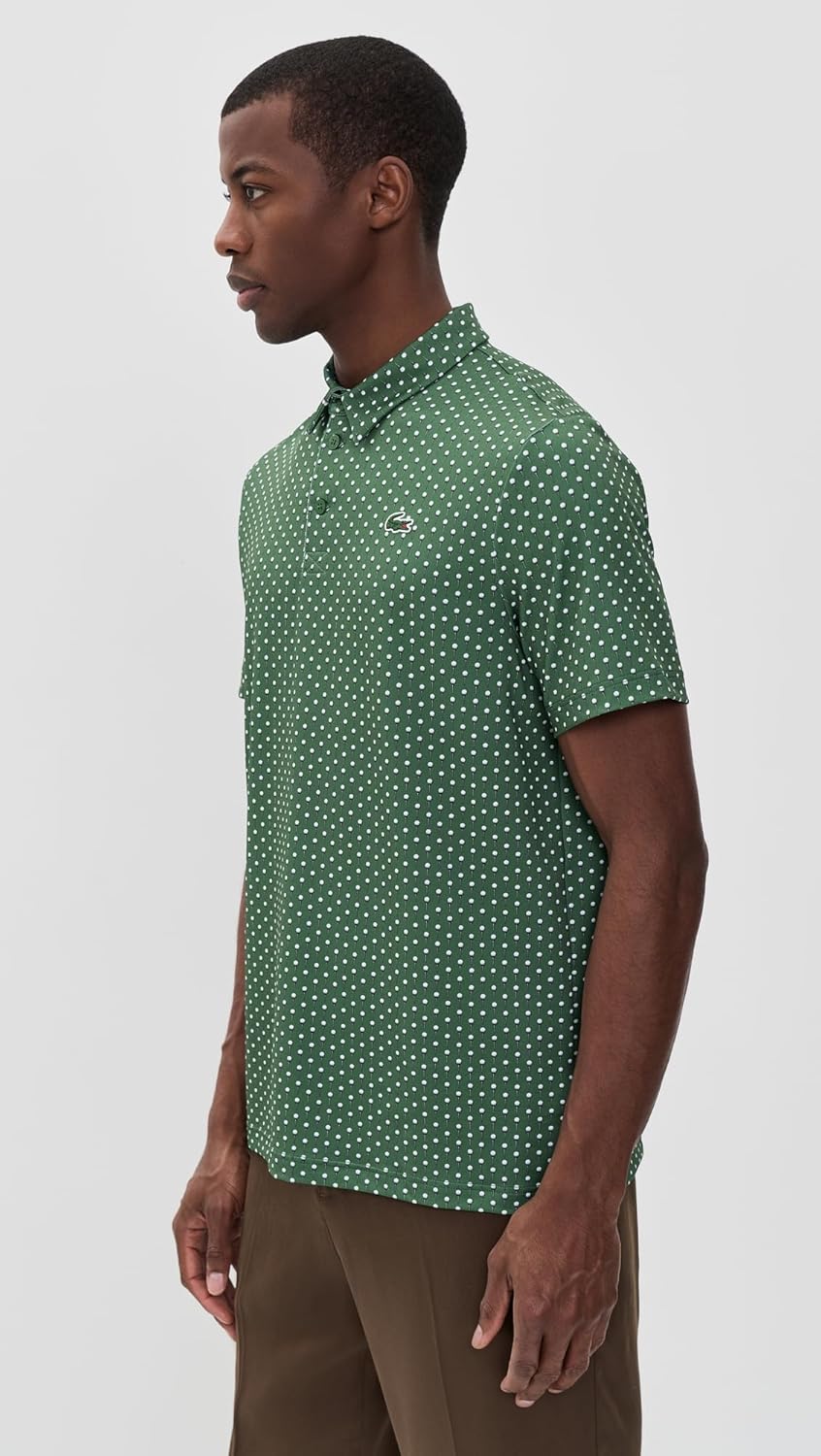 Lacoste Men's Printed Performance Polo