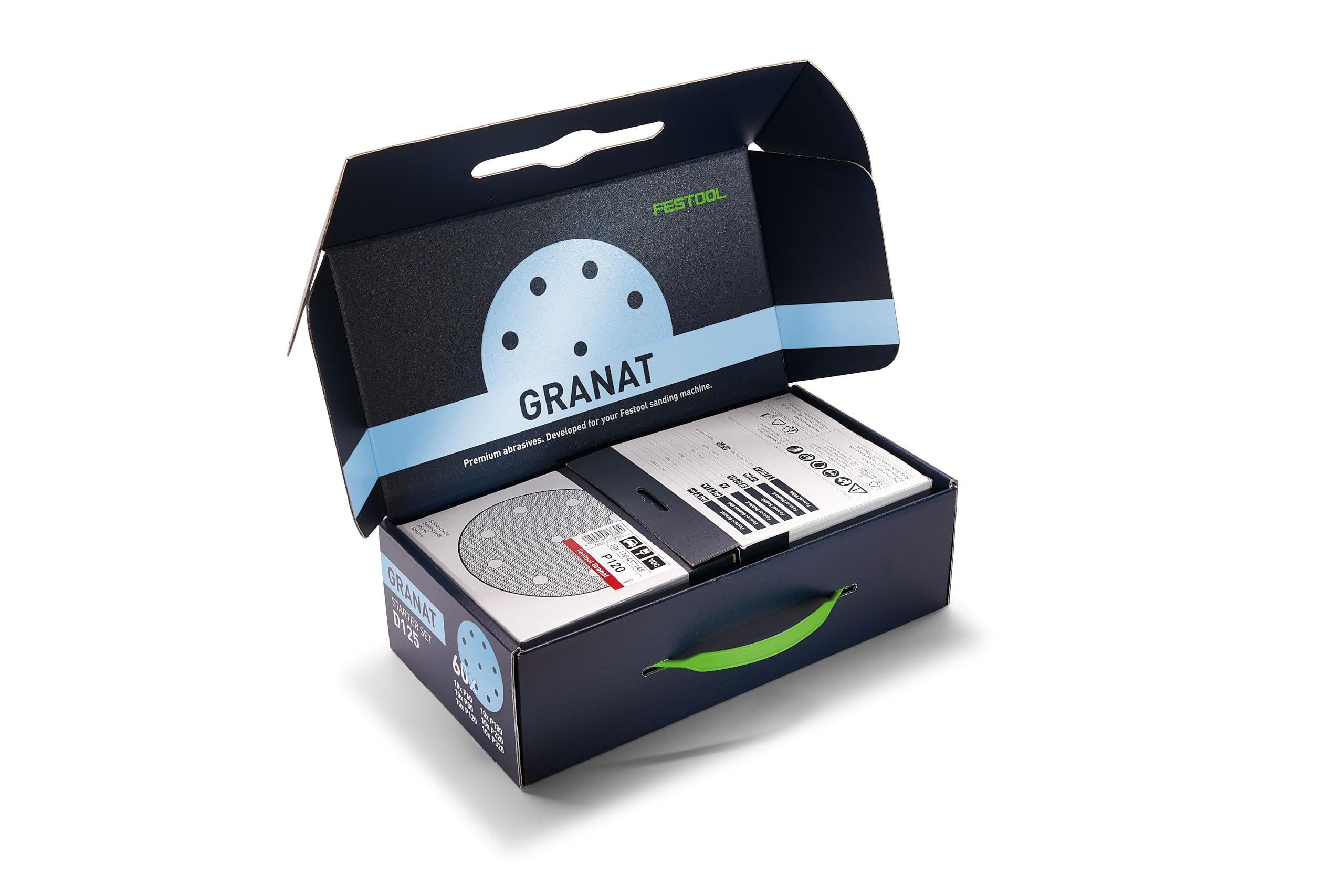 Festool Abrasivos Granate D125 GR-Set