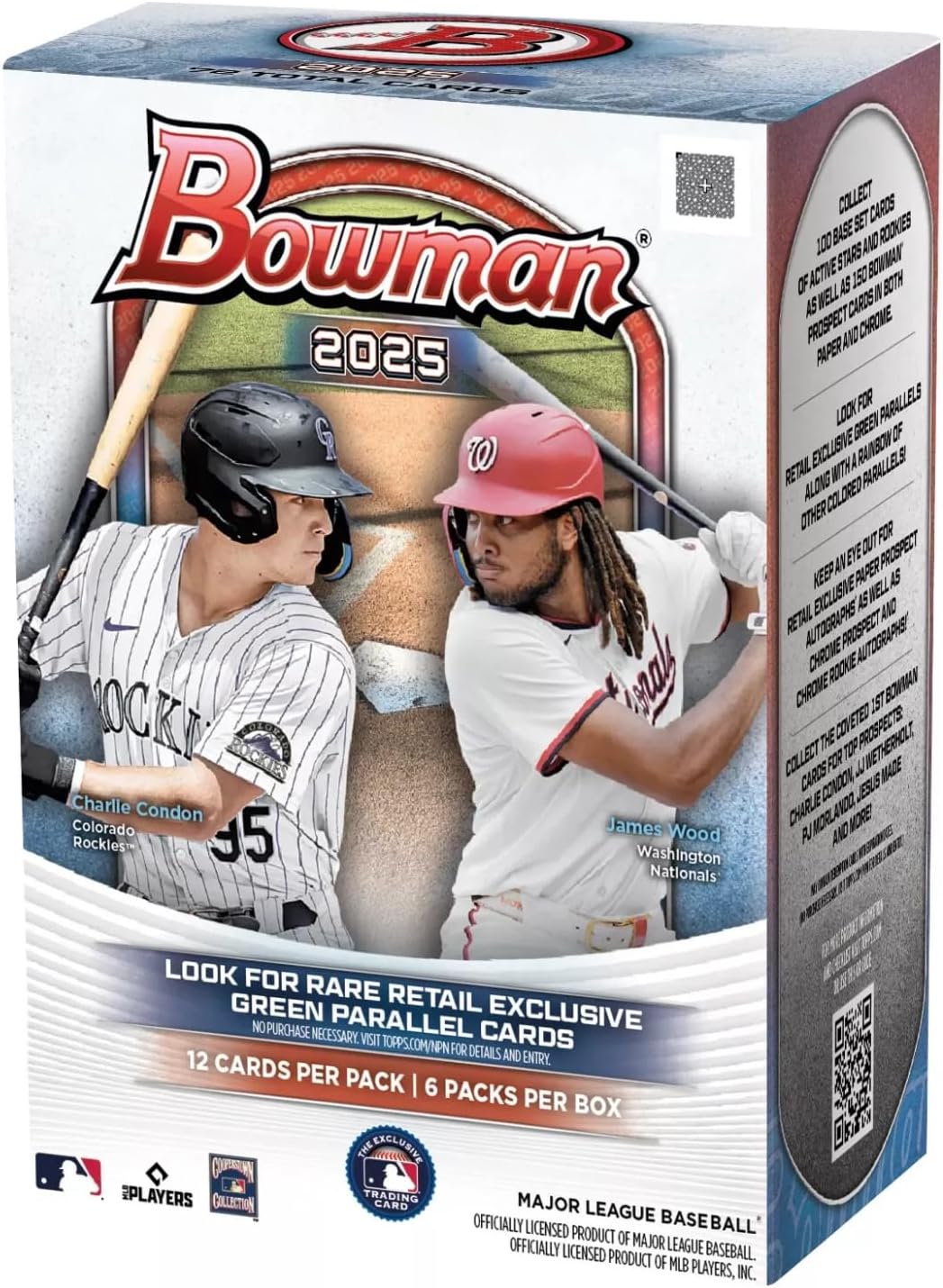 2025 Bowman Baseball Sealed Blaster Box (6 Packs/Box)