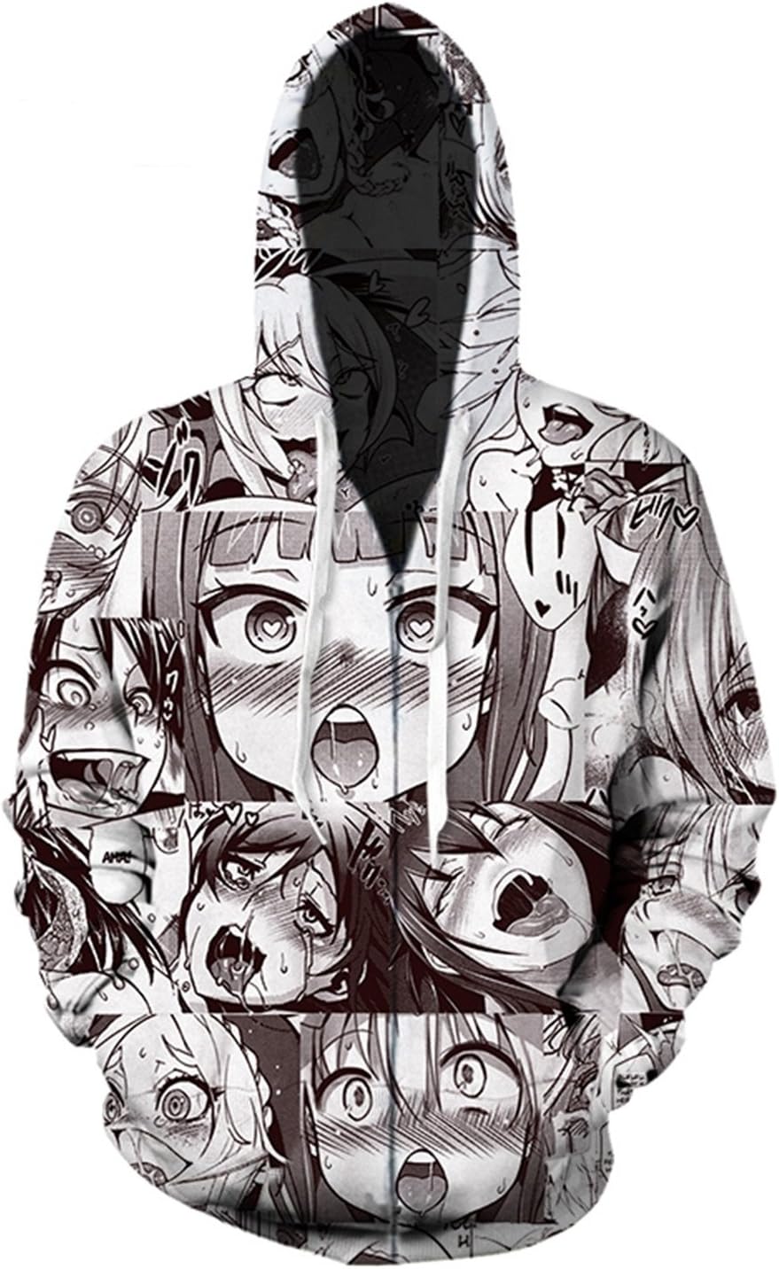 Hoodies Sweatshirt Autumn Winter Men's Long Sleeve Pullovers 3d Print Tracksuit Plus Size