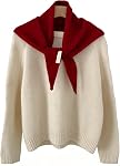 Écharpe triangulaire tricotée en laine pour femmes,Cashmere Châl Y2k Écharpe tête, légère chaleur de cou doux chaud pour les femmes