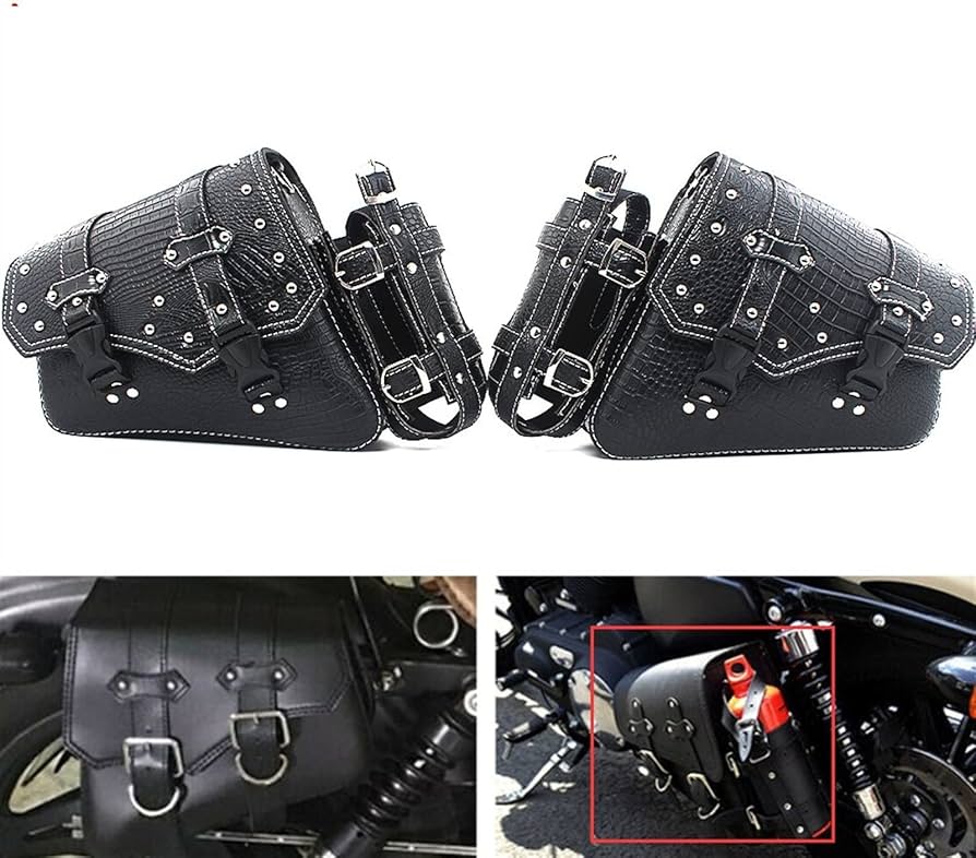 Amazon.co.jp: 大容量サイドバッグ バイク に適用 ハーレー用 スポーツ