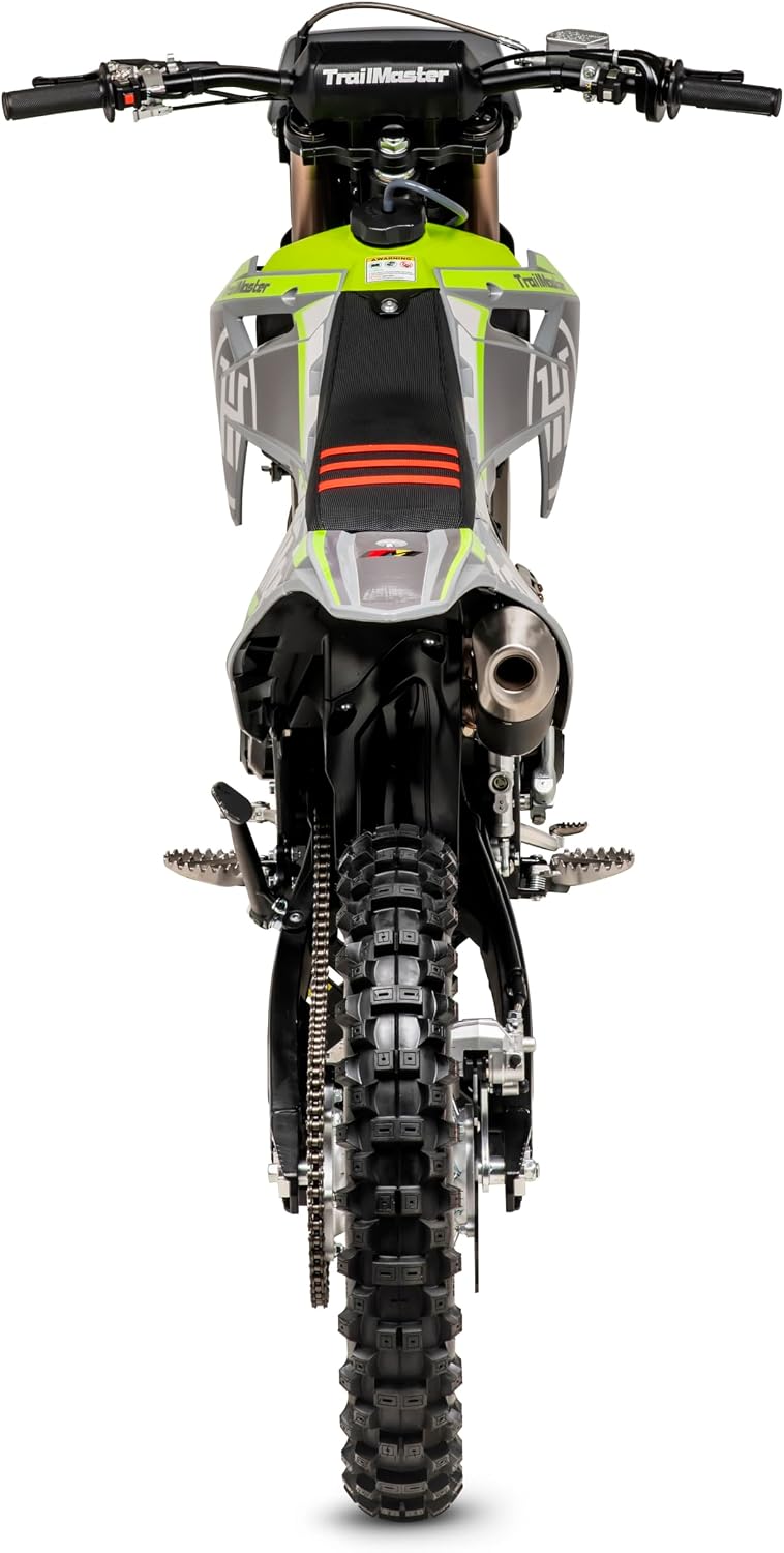 Trailmaster JHL Pro Series TM MX250 Pro Dirt Bike Electric Start, Extended Frame, 21 inch Front tire, 35.4" seat Height Manual Trans