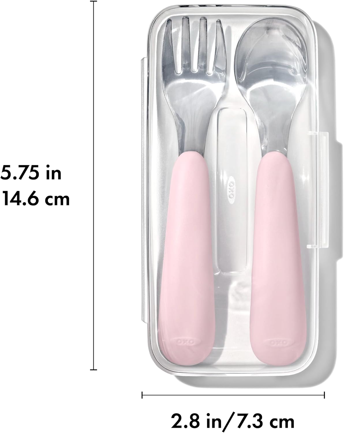 Oxo Tot Go Fork Spoon Blossom