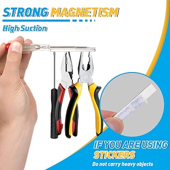 Grtard 14 Pack Powerful Neodymium Bar Magnets, 60x10x3 mm Rectangle Magnet