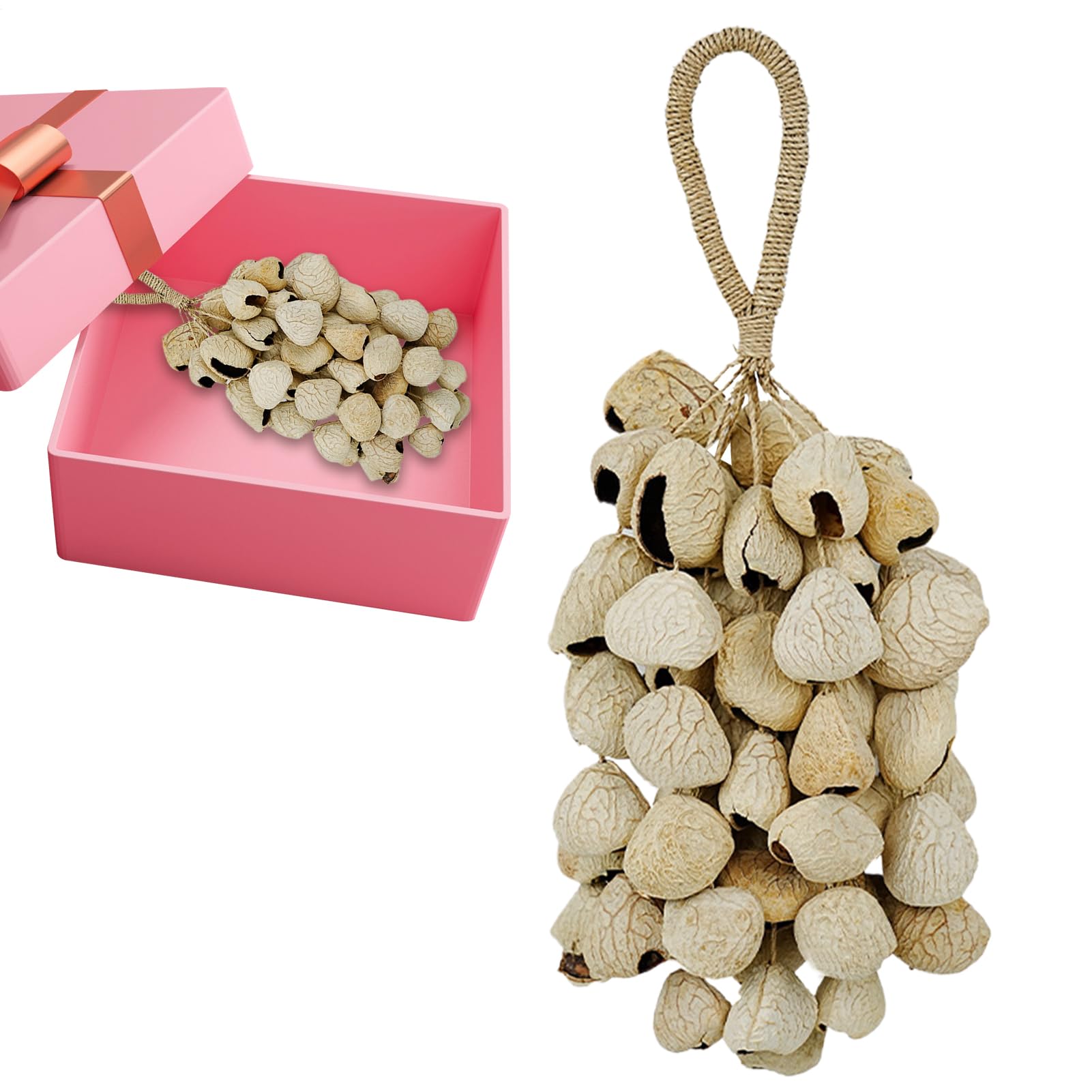 Instrument de Percussion - Apaisement Rustique Naturel et Esthétique - Jouet Musical Shaker pour Adultes - pour Adultes Intérieur Extérieur Maison Chambre Relaxation Anniversaire