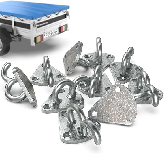 Ganci Per Telone Del Rimorchio Ronde 24mm 4 Pezzi In Confezioni Blister - Foto 3