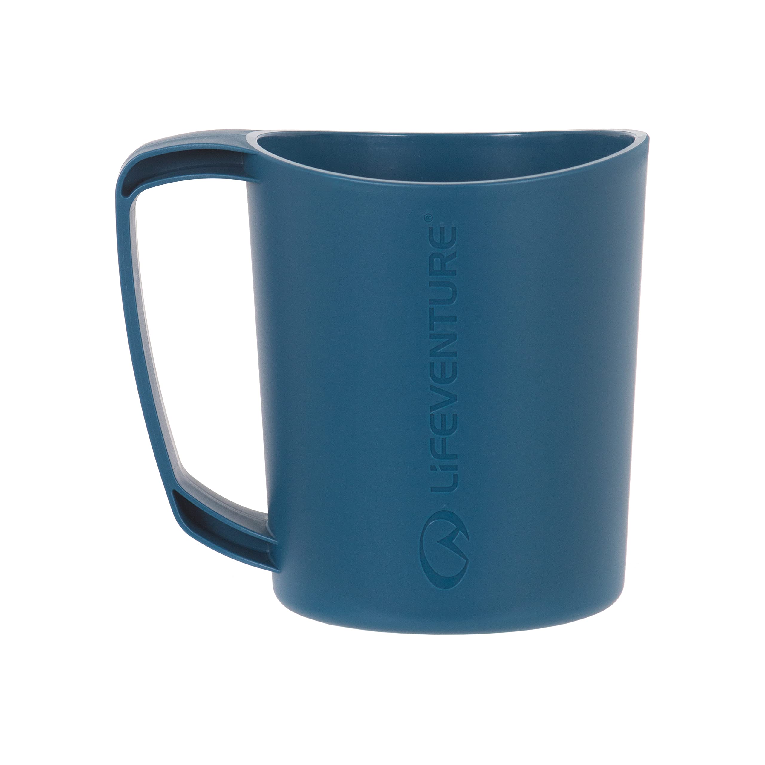 Lifeventure Ellipse Reusable Big Mug for Camping, Travel & Outdoor - Navy