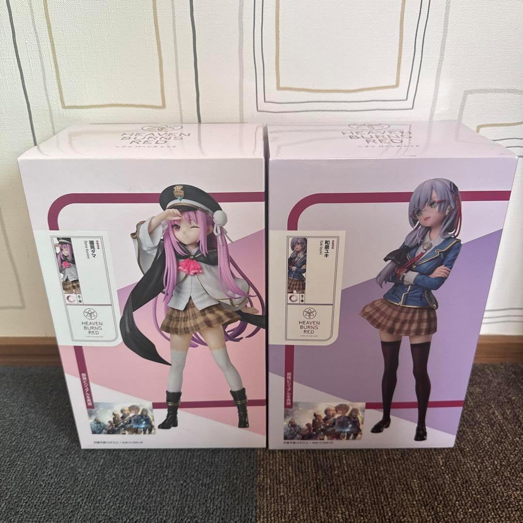 ヘブンバーンズレッド 茅森月歌,和泉ユキ,國見タマ フィギュ