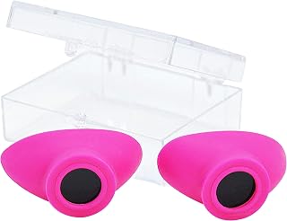 Slim Flex UV Eye Protection, FDA Compliant Individual Tanning Goggles Eyeshields (Pink)